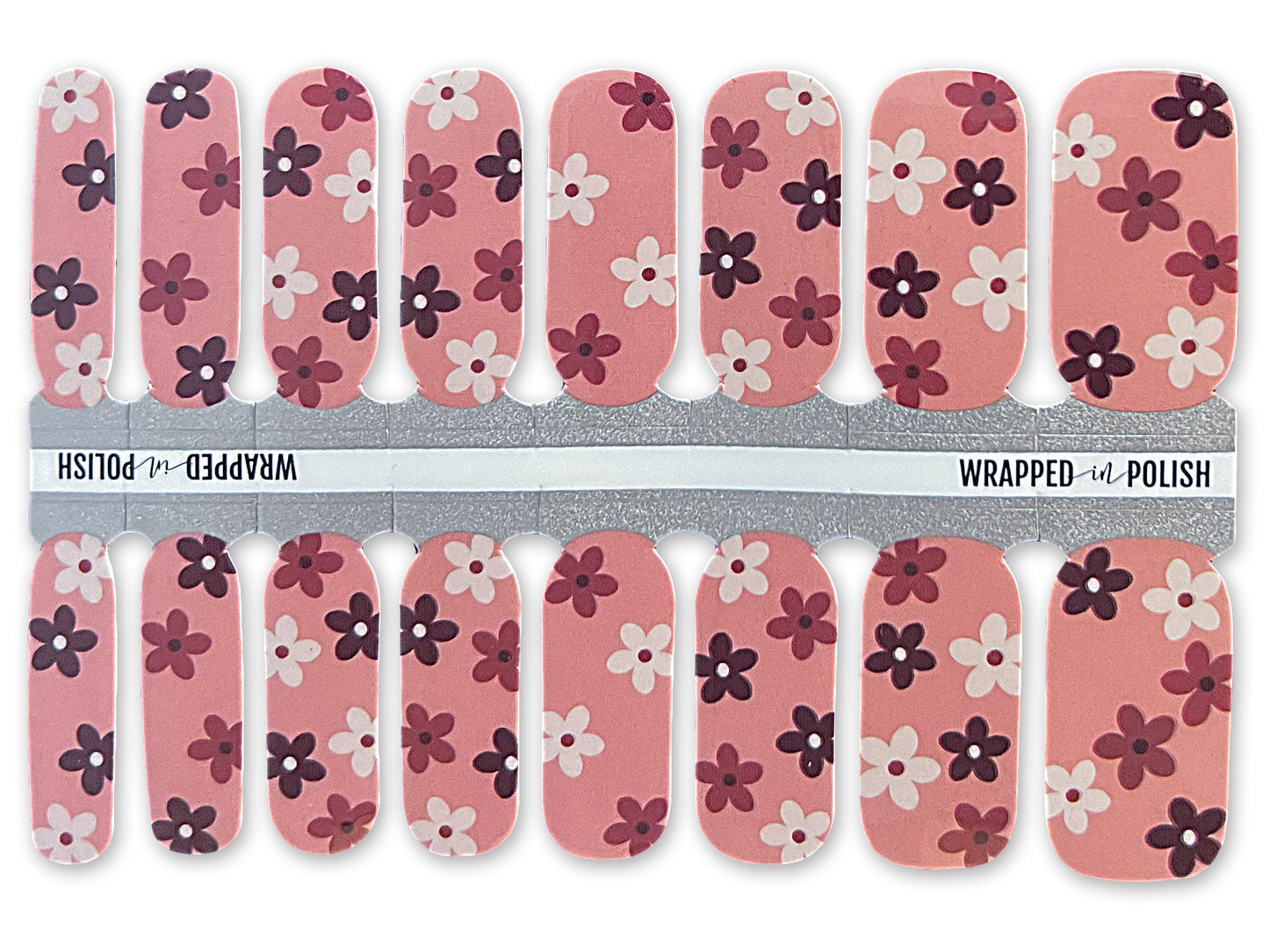 Fall for Flowers Nail Polish Wraps
