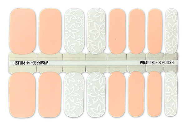 Peach Sunrise Nail Polish Wraps