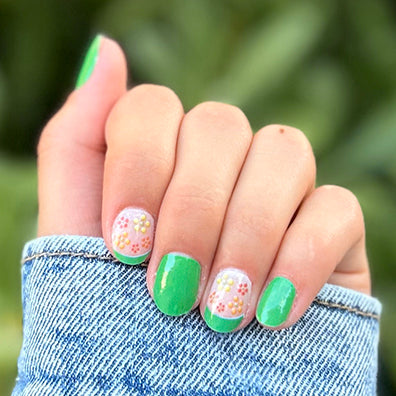 Summer Meadows Nail Polish Wraps