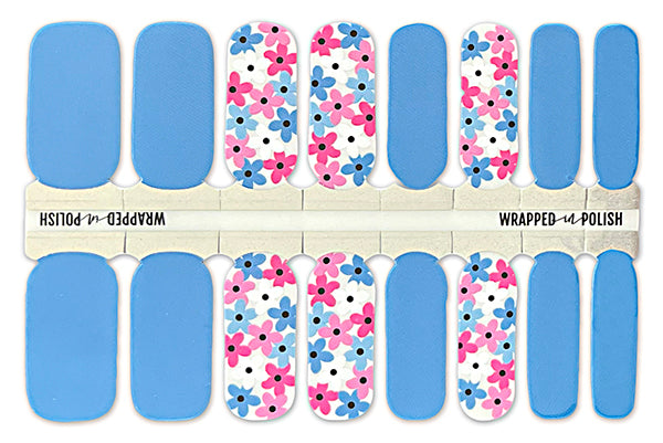 Spring Bouquet Nail Polish Wraps